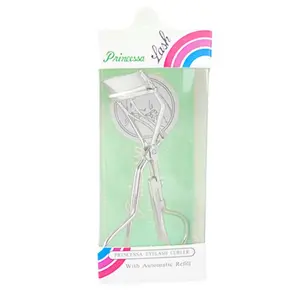 Princessa Eyelash Curler with Automatic Refill - Makeup Tool for Curled Lashes