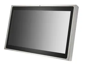 Xenarc  24 in. IP69K Rugged Stainless Steel Sunlight Readable Capacitive Touchscreen LCD Display Monitor