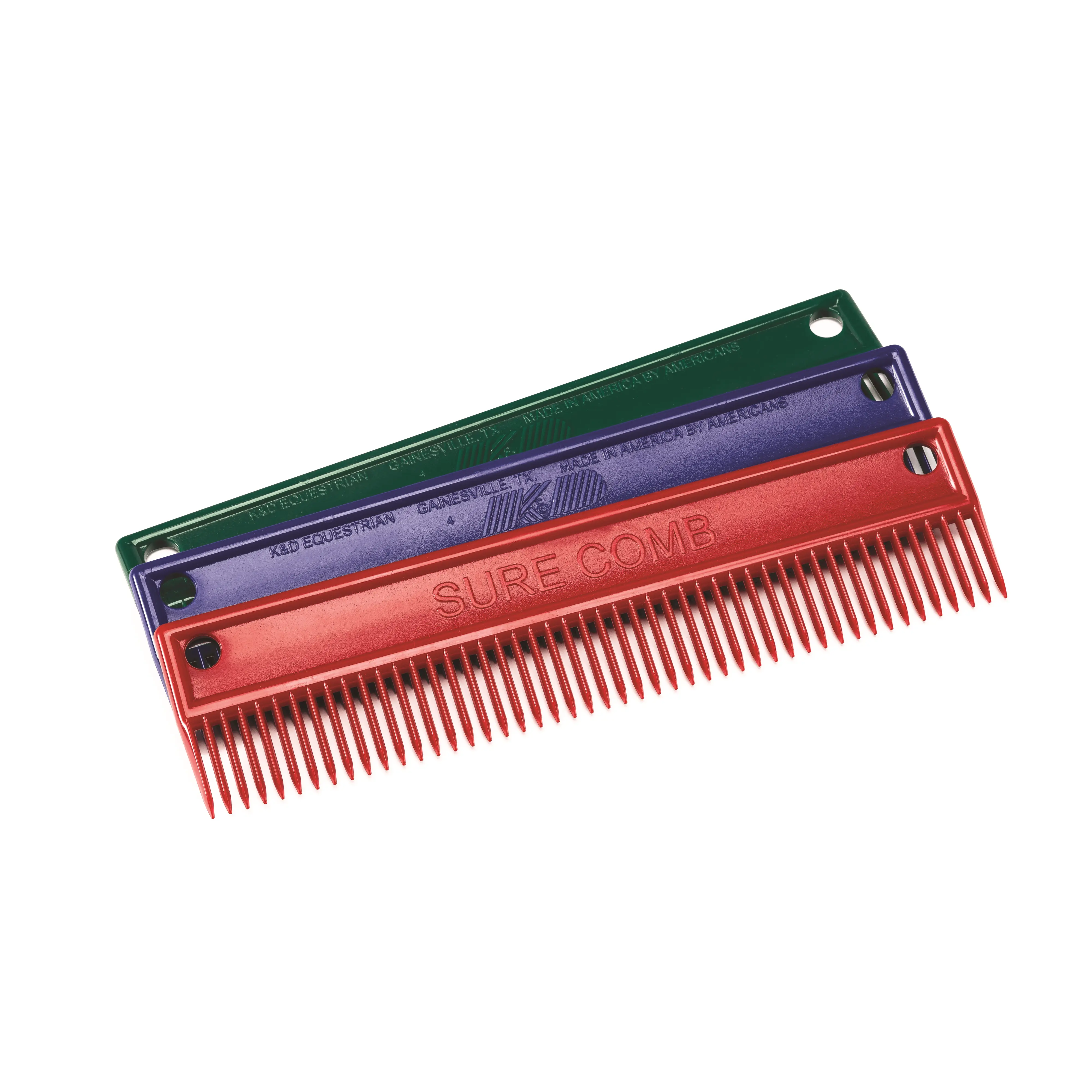 KD-113 Sure Comb | Wide-Tooth Mane & Tail Detangling Comb