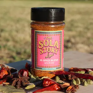 The Sola Story: Signature 16-Spice Blend Spike Seasoning Crushed Red Pepper Flakes
