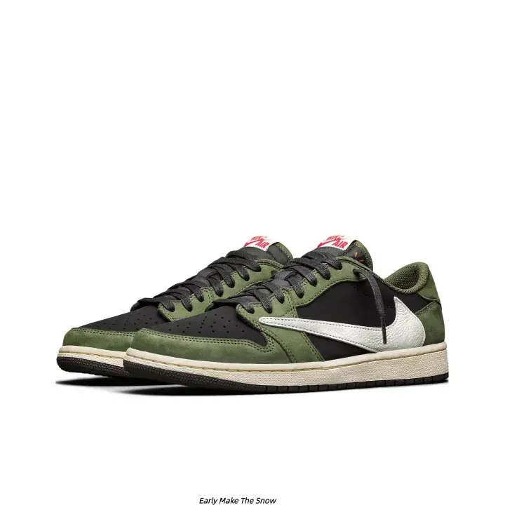 Men Retro Low‑Top Casual Sneakers Black Olive Green Color‑Block Soft Suede Flat Skate Shoes Non‑Slip Fashion Footwear for Street Daily Wear
