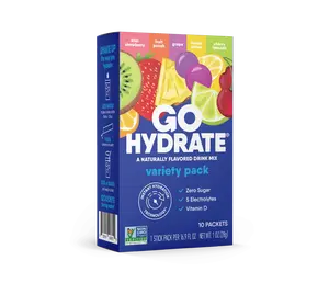 GoHydrate Low Sodium Electrolyte Mix Variety Box - 10 Pack GoHydrate Low Sodium Electrolyte Mix Variety Box - 10 Pack