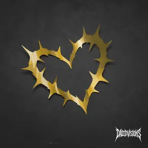 Thorn Heart Decal Y2K Style 5 Inch