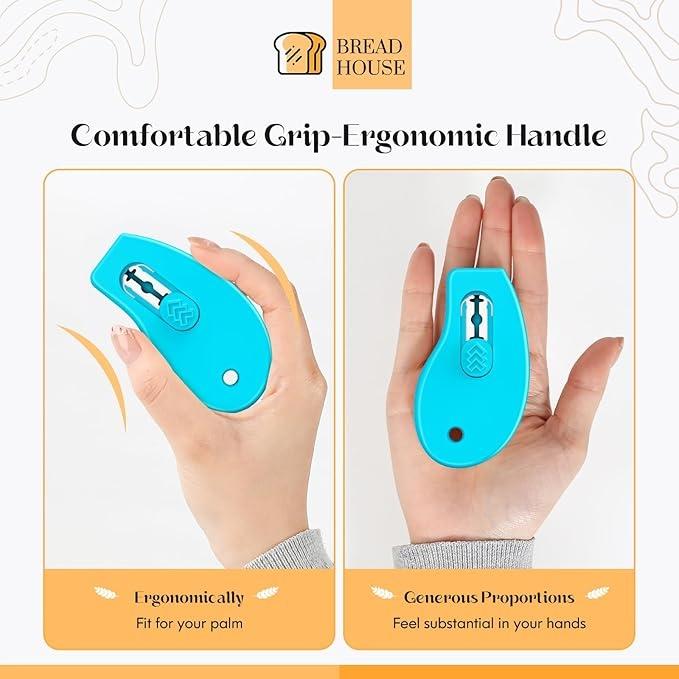 Bread Lame Sourdough Scoring Tool Extractable Magnetic Scorer Knife 5 Replaceable Blades Baking Tool Bread Lame Sourdough Scoring Tool Extractable Magnetic Scorer Knife 5 Replaceable Blades Baking Tool