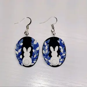 Navy Blue Easter Dangles