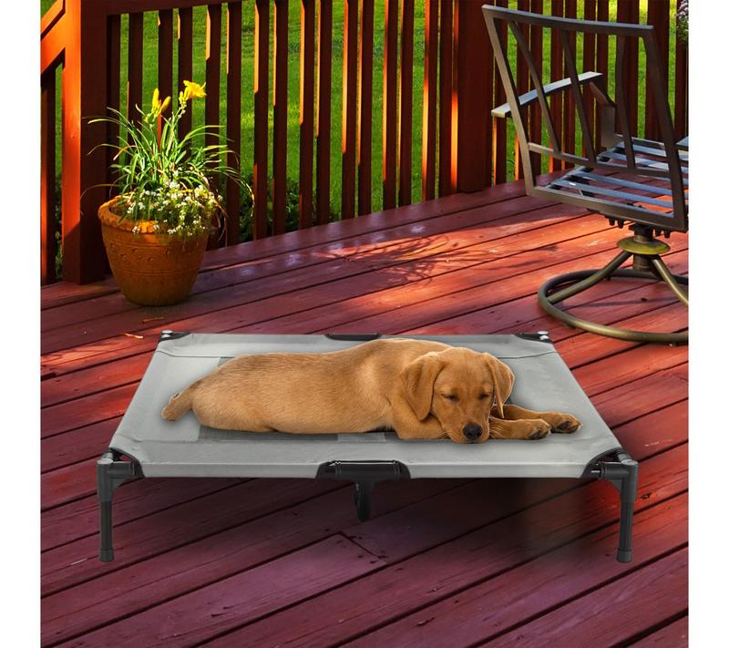 Petmaker Elevated Dog Bed Medium Portable withNon-Slip Feet