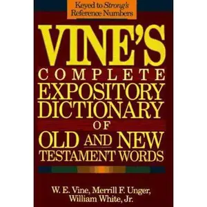 USED-Vine's Complete Expository Dictionary of Old and New Testment Words ( Keyed to Strong's Reference Numbers ) by W. E. Vine (Hardcover)