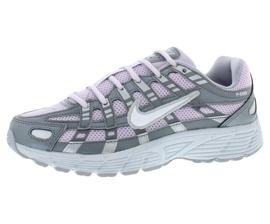 Nike P-6000 GS Sport Trainers for Girls, Round Toe, Lace-Up Closure, Kids/Junior Sizes