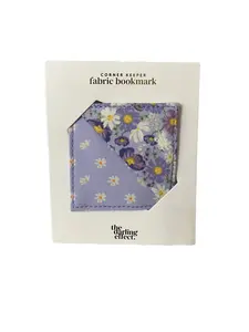 The Darling Effect Fabric Bookmark - Bouquet Beauty Purple