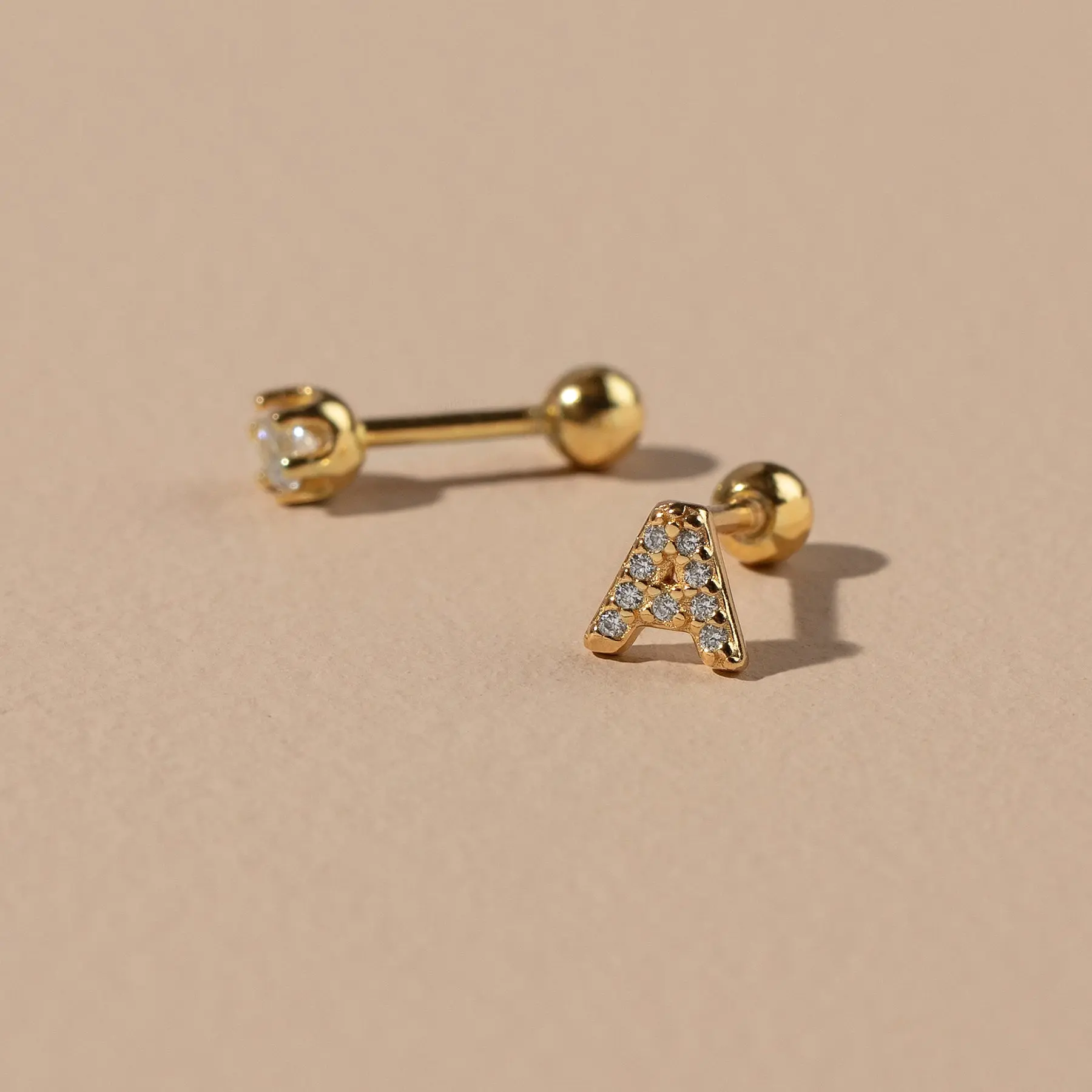 Singapore Initial Studs Singapore Initial Studs