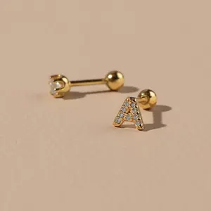 Singapore Initial Studs Singapore Initial Studs