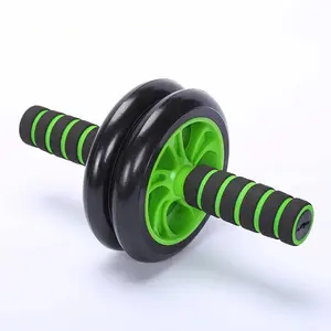Abdominal Roller Wheels Ab Trainer with Core Workout Exercise Muscle Fitness Equipment Men Women for Home Office Gym Outdoors
