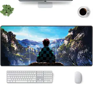 Demon Slayer Tanjiro Mountain View Mouse Pad