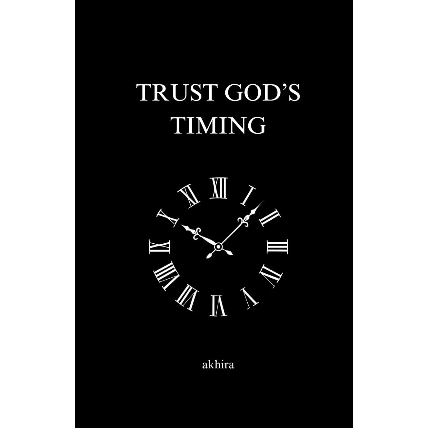 TRUST GOD'S TIMING