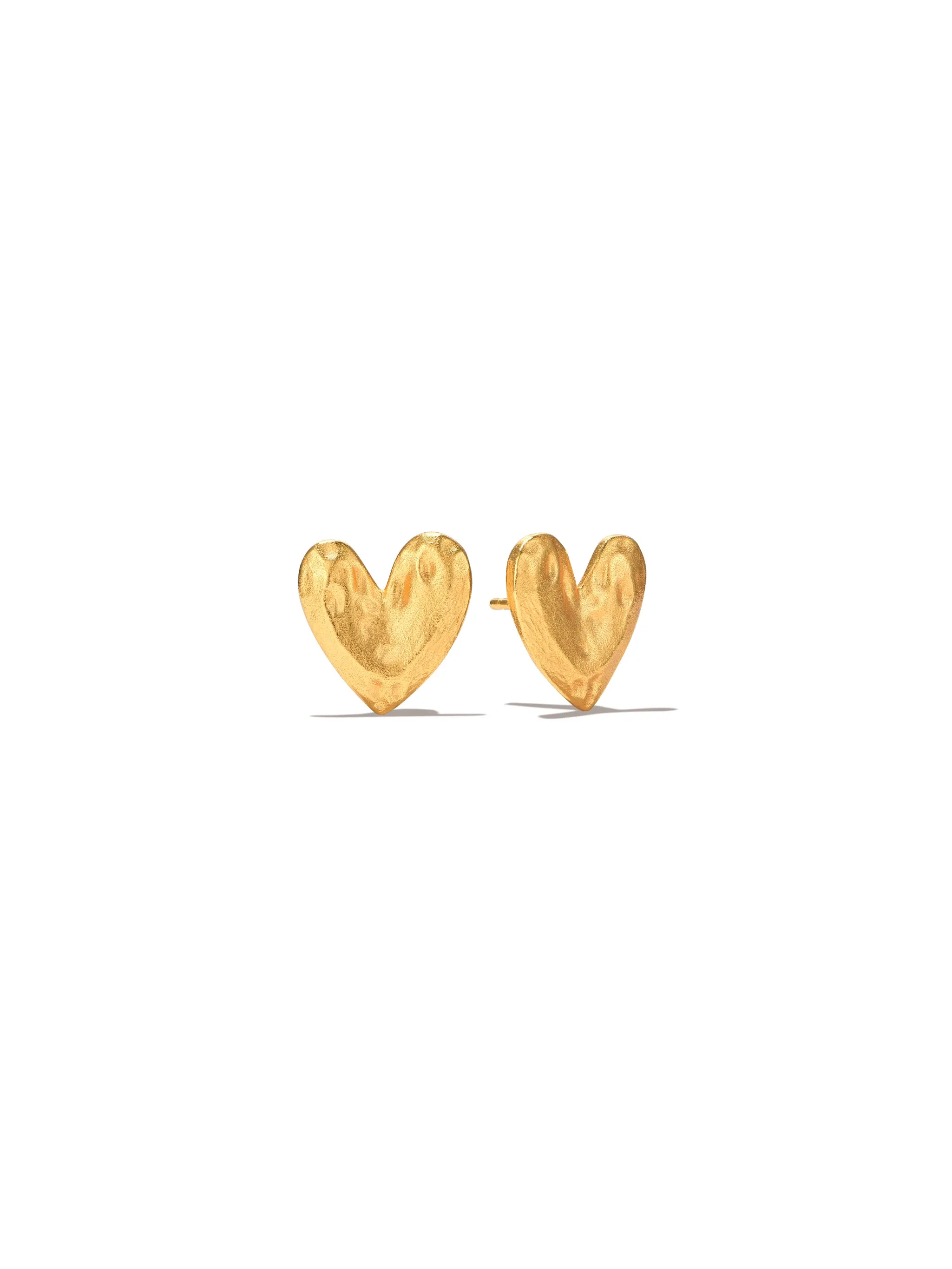 Valentina Heart Stud Earrings