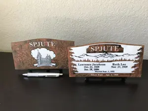 Memorial Mini (Two Sides) - Handmade Headstone Replica