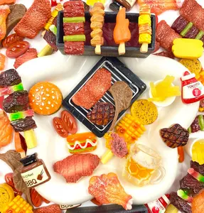 Blazin Barbecue –Mixed Cabochons for DIY Crafts, Phone Cases & Resin Art