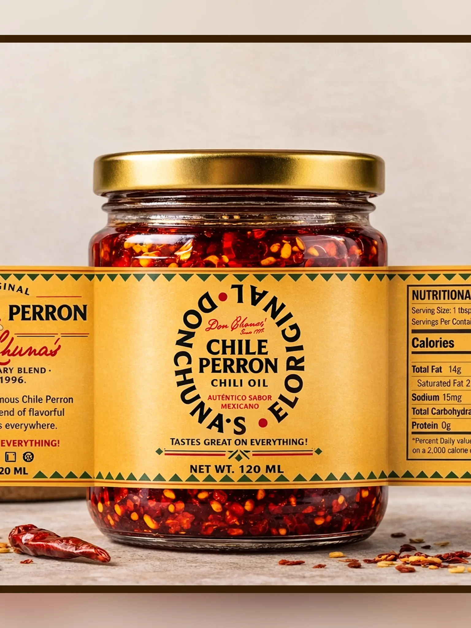 Chile Perrón - Spicy Oak-Aged Chili Oil