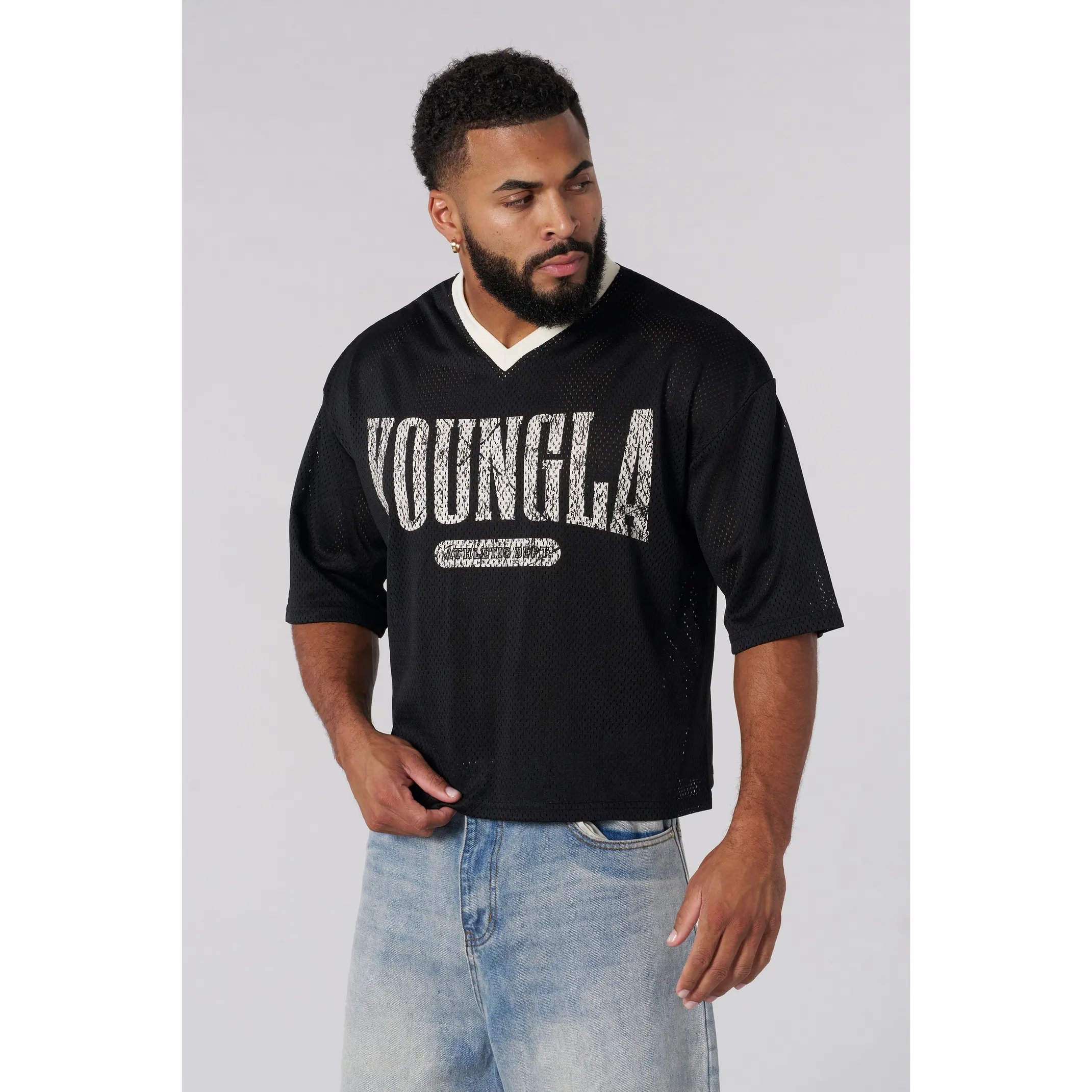 4187 - Varsity Football Cropped Jersey 4187 - Varsity Football Cropped Jersey