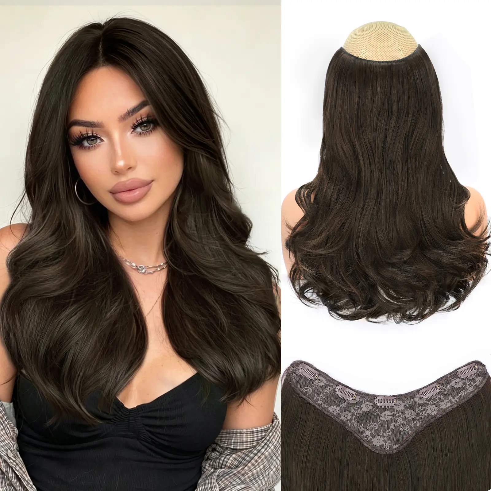16inch-Medium Brown 