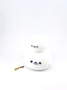 MHM Slow-Rebound Toy Series: Dumpling Seal — Super soft and perfect for small hands. These soft, bouncy rubber toys are ideal for children; they make great gifts for birthdays and holidays, as well as excellent stress-relief toys.