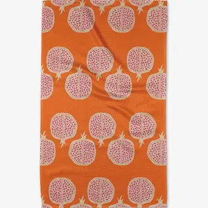 Geometry Pomegranate Parade Kitchen Tea Towel