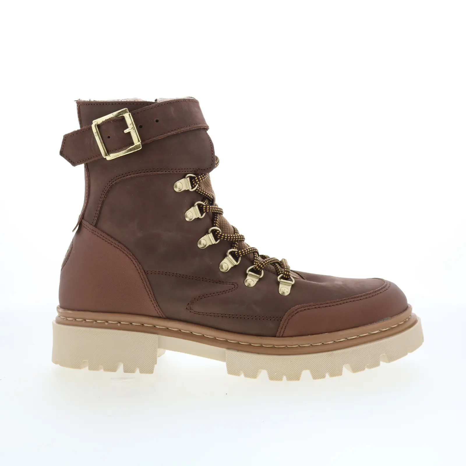 Pajar Remie PDPAB00596.01 Womens Brown Nubuck Lace Up Casual Dress Boots
