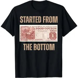 New Cotton Short Sleeve Started From Food Stamp Amounts In Each State The Bottom T-Shirt For Men Women