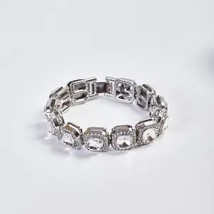 Men's Diamond Gemstone Bracelet by HANGOVEER NYC