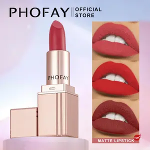 PHOFAY Matte Lipstick w/Gloss Finish | Long-Lasting Color | Nourishing Formula | Smooth Flawless Application|Thanksgiving hostess gifts