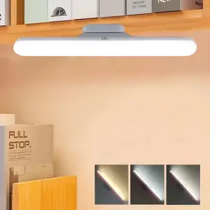 30cm/11.81inch Touch Control LED Cabinet Light, Three Color Modes, Adjustable Brightness, Dimmable Lighting, USB Rechargeable, 1200mah Battery, Suitable for Mirrors, Bedroom, Kitchen