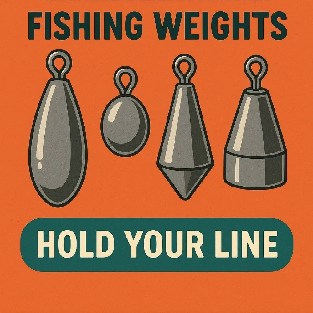 Sinker Dinker no rolls fishing weights 1 0z - 5 oz best for catfish