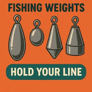 Sinker Dinker no rolls fishing weights 1 0z - 5 oz best for catfish