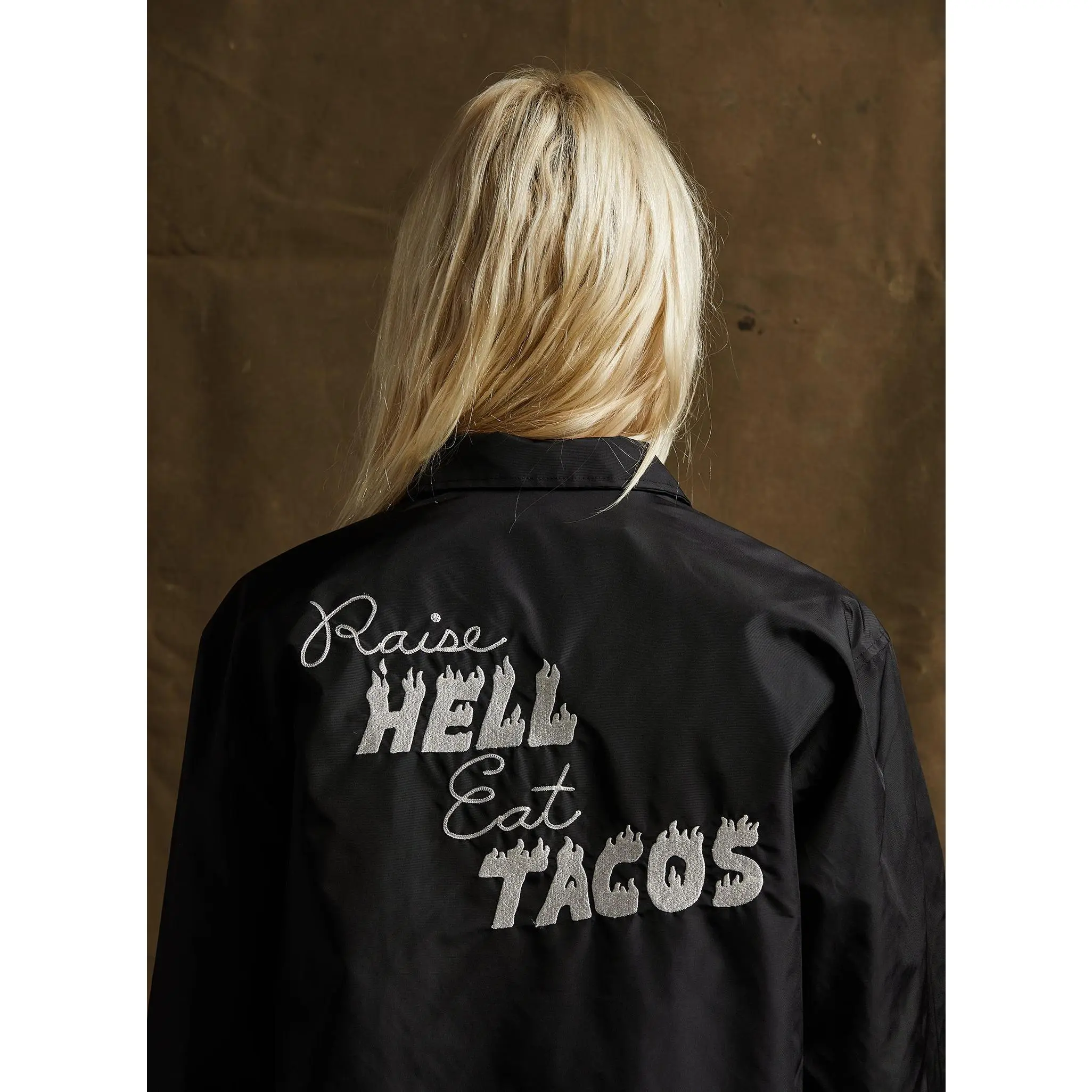 Raise Hell Eat Tacos Jacket