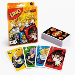 Dragon Ball Z UNO Playing Cards - Fun Card Game for Anime Fans, Casual Gatherings