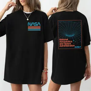 Nasa Wormhole T Shirt, Nasa Vintage Insignia Sweatshirt, Space Science Apparel Hoodie, Unisex Sweater Pullover Tee
