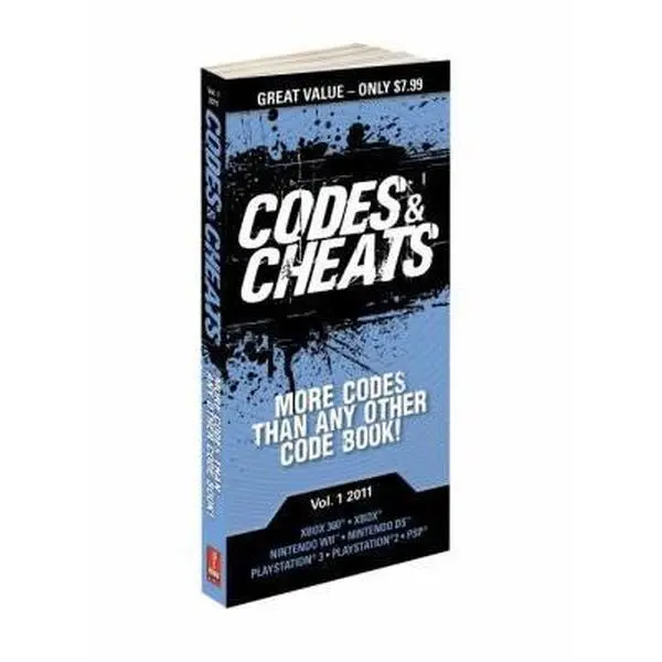 USED-Codes & Cheats Vol. 1 2011: Prima Official Game Guide by Prima Games (Paperback)