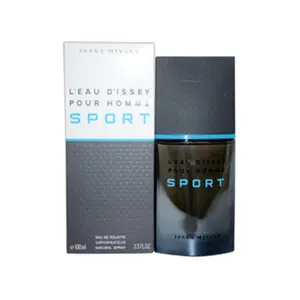 Issey Miyake L'eau Dissey Sport EDT Spray - Men's 3.3 fl oz Aromatic Citrusy Fragrance with Grapefruit-Base Fresh Blend Perfume Cologne