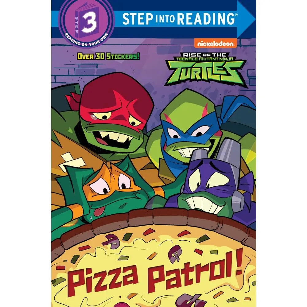 USED Book - Pizza Patrol! (Rise of the Teenage Mutant Ninja Turtles) by Webster, Christy (Paperback) - english