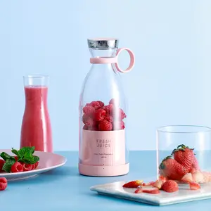 Ultimate Portable Blender! USB Rechargeable & Compact for Smoothies On-The-Go - Perfect Travel, Back To School & Gym! Leak Proof Design, Makes Shakes & Baby Food in Seconds cup juicer rechargeable mini blender vegetable