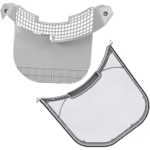 ADQ56656401 Filter Kit for  & Lint Screen Housing  Dryer Lint Filter  DLEX3250W & Compatible Models 2- Assembly Fits MCK49049101 ABS Frame with Stainless Mesh