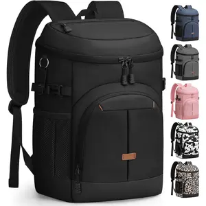 Insulated Waterproof Leak Proof Cooler Backpack for Men Women, Lightweight Lunch Cooler Bag Perfect for Camping, Beach, Travel and Picnic