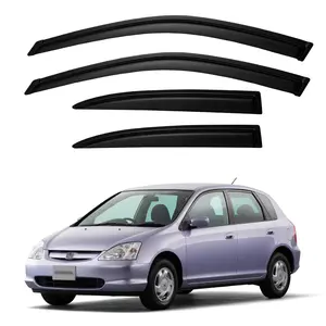 Window Visor for 2016-2022 Honda Pilot (Excludes Touring Models) WeatherShield/Rain Visor