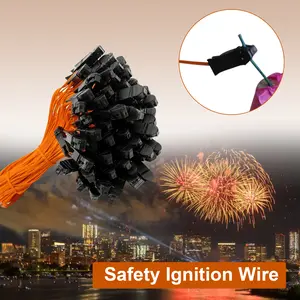 100PCS/LOT 11.81in Electric Connecting Wires for Fireworks Firing System Igniter