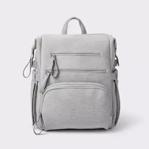 Boxy Diaper Backpack - Gray - Cloud Island Boxy Diaper Backpack - Gray - Cloud Island