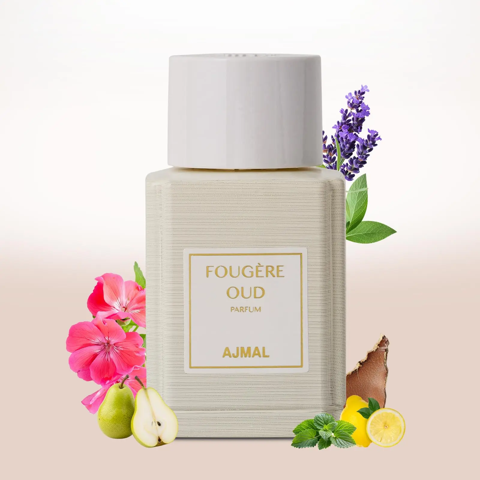 Ajmal Fougère Oud Eau de Parfum for Men – 100 ml / 3.4 Fl oz Oud Marquis Luxury Perfume Premium Woody Aromatic | Long Lasting French Fragrance | Made in France & Crafted in Dubai | Exclusive for USA
