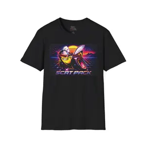 80s Scat Pack Bee Dodge T-Shirt | Retro Muscle Car Tee