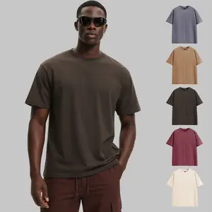 Men's 3-Pack Cotton Blend Athletic T-Shirts, 73.7% Cotton 26.3% Polyester, Breathable Loose Fit Workout Tees for Gym & Daily Casual Wear