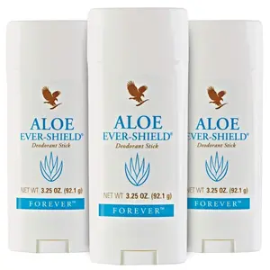 Forever Living - Aloe Ever-Shield - Aluminum-Free Deodorant with Soothing Aloe for Sensitive Skin - 3.25 oz Stick (Pack of 3)