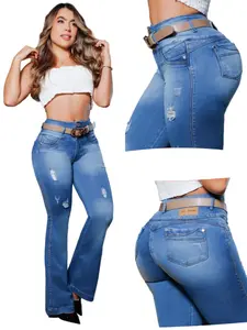 Colombian Flared Jeans Bon Bon up 8445 butt lifter high waist tummy control DIFFERENT MODELS